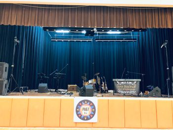 The East Forest Gym stage on the PA67 Tour - Forest County Fundraising event for Forest County EMS Authority and FCCLA Chapters.
