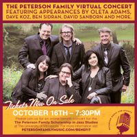 The Peterson Family Virtual Concert - VIRTUAL TICKET