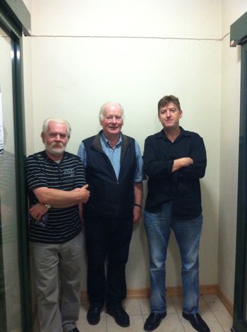 Fintan McManus, Len Graham and myself
