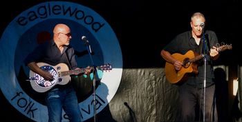 Live with Rob MacDonald at Eaglewood, a great little festival in Pefferlaw, Ontario.  Photo by Bill Bartlett.
