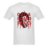 White Ouija Board Bricks Face Logo T-Shirt