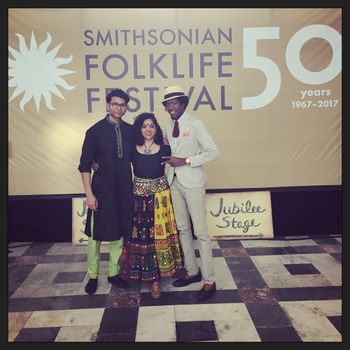 Smithsonian Folklife Festival with Christylez Bacon & Anirudh Changkakoti July 2017
