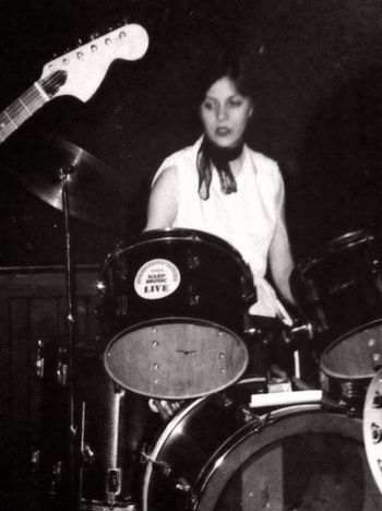 Sandie LaRocque, Sabrejets drummer.
