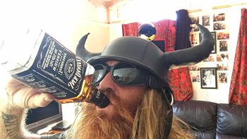 Our very own Viking Mr Bowden
