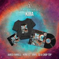KIRA ON CD, 12" VINYL AND CROP TOP 