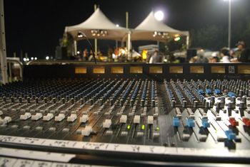 Mixing at the concert
