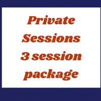 Private sessions - 3 session discount Package  by Purchase session package here - Includes Bonus recording (press play for sample clip)