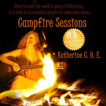 CD cover from Katherine's #1 Folk CD "Campfire Sessions"
