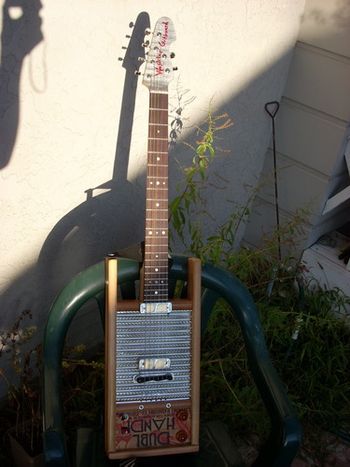 Washtar Gitboard finished the day before Europe tour!
