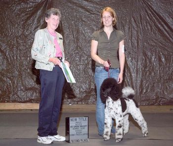 AKC Rally obedience title
