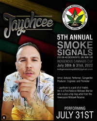 Jayohcee to perform at the Indigenous Cannabis Cup 2022