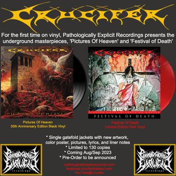 Crucifer Pictures Of Heaven and Festival Of Death Vinyl
