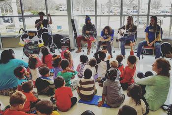 COLUMBIA, MD // We stopped to share some music at one of our biggest (and youngest) fans daycare!
