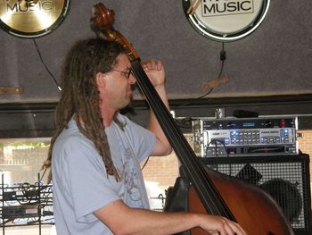 Tim Carmichael with his sticky and wicked jazz improv

