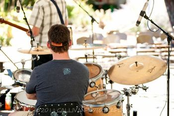 Dave Kevitch on the drums.
