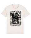 Sing Up Sing Out: Limited Edition T-Shirt in Vintage White/Black