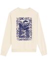 Sing Up Sing Out: Limited Edition Sweater Natural Raw White/Blue