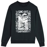 Sing Up Sing Out: Limited Edition Sweater Black/White