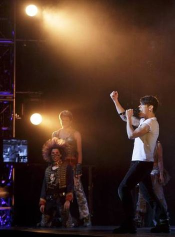 Bohemians & MiG in WE WILL ROCK YOU 10th Anniversary World Arena Tour (Photo: Denik.cz)
