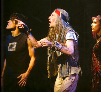 MiG, Malcolm Terry & Talia Kodesh in WE WILL ROCK YOU International Tour
