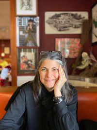 Carolann Solebello at The Open Book Coffeehouse
