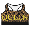 Queen Sports Bra (cheetah Print)