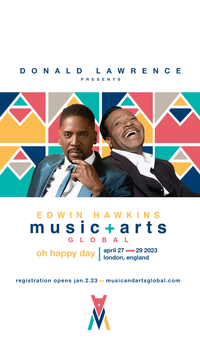 Donald Lawrence Presents Edwin Hawkins Music & Arts Global 2023