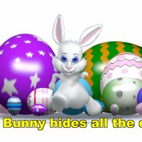 Easter Bunny Hides All The Eggs by Pat Canavan