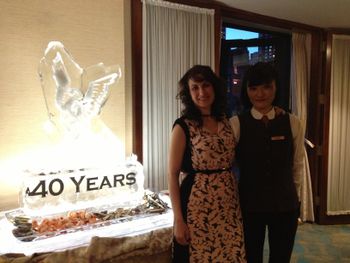 Celebrating 40 Years at the Kitano with Harumi
