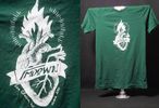 Heart Shirt - Forrest Green