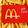 $10 McDonald's Food Card - Extended Arms