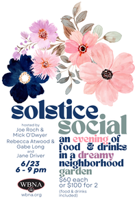 (Advanced Tickets Required) Summer Solstice Social Fundraiser to benefit the West Broadway Neighborhood Association (WBNA) 