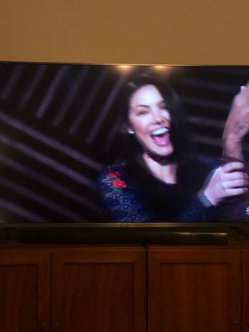 Me on NBC’s The Voice, cheering on Anders Drerup
