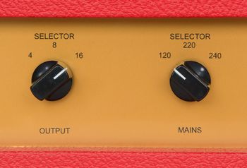 Output and Mains Selector
