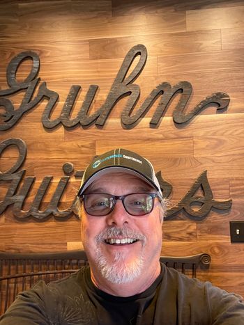 Happy to visit Gruhn's Guitars in Nashville!

