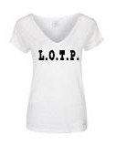 L.O.T.P. Women's Fitted V-Neck