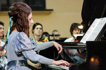 Lucija Majstorovic; Mozart Piano Concerto, Zagreb
