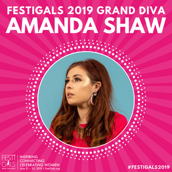 Amanda Shaw gives key note address at Festivals 2019

