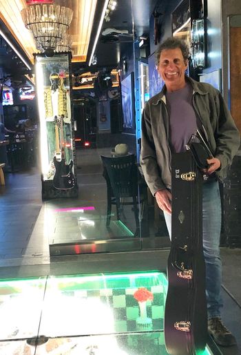 Outside The Big Rock in Indio California after performing at the "Songwriter's Spotlight" - Spring 2019