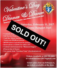 Knights of Columbus Family & Friends Valentine Dance