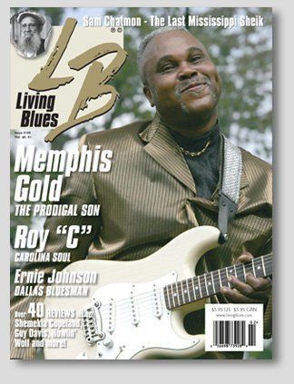 Cover Of living Blues Magazine 2009

