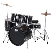 PP Drums Full Size 5 Piece Drum Kit (2 colours to choose from)