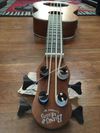 Barnes & Mullins Electro Bass Ukulele, Mahogany