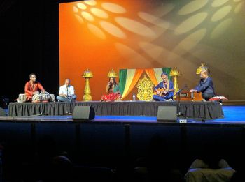 The Hague Indian fair Sangeeta Bhageloe's ensemble
