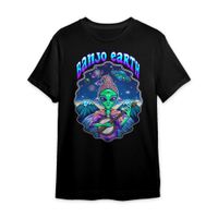 Banjo Earth Peru T-Shirt (Black)