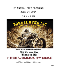 BONDSLAVES MC Annual Blessing Of The Bikes (Winnipeg)