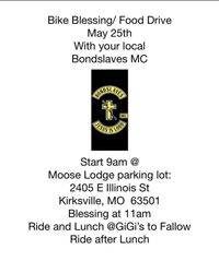 BONDSLAVES MC Bike blessing USA