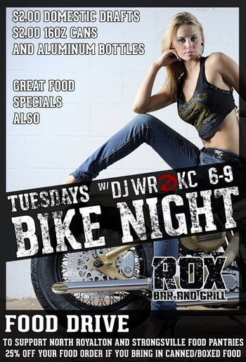 ROX Bar and Grill Bike Night 2
