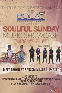 Soulful Sunday Music Showcase