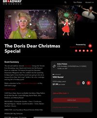 The Doris Dear Christmas Special Live streaming!